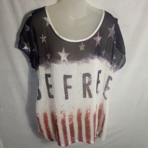 MAURICES SHEER BE FREE PULLOVER SIZE LARGE